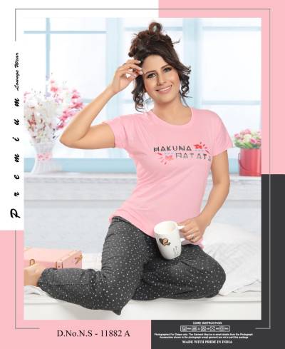 Mermaid Vol 3 By Sagar Impex Hosiery Cotton Night Suit Collection